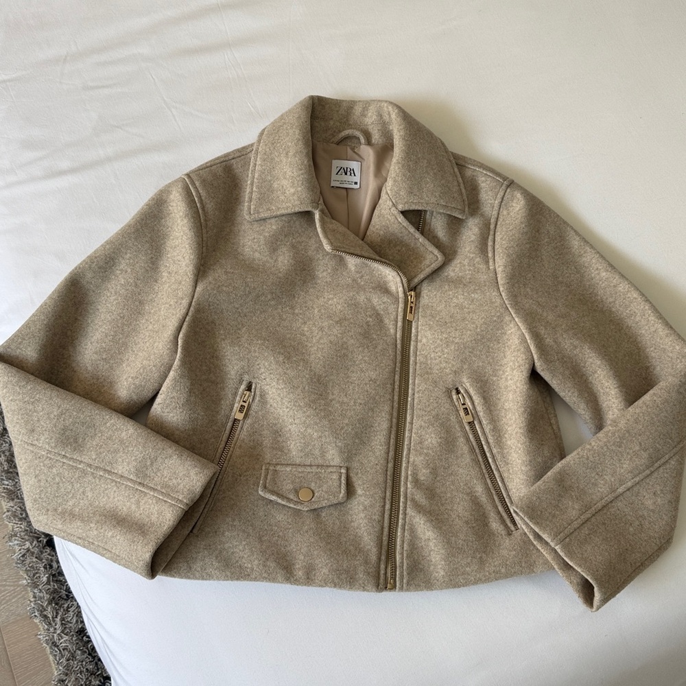 Zara Soft Jacket Sand